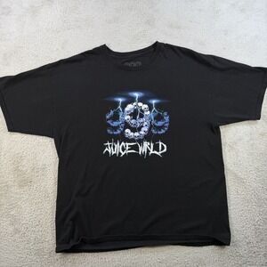 Juice WRLD T-Shirt Mens XL Black 999 Club No Vanity Short Sleeve Tee Skull
